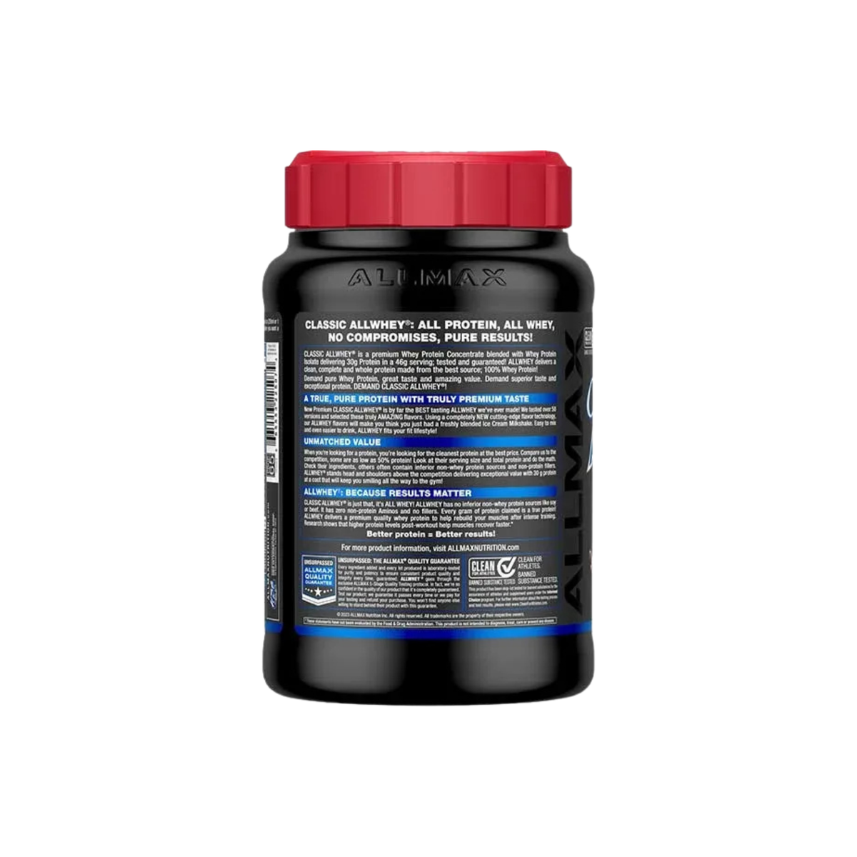 Allmax AllWhey Classic 5lb Chocolate PB