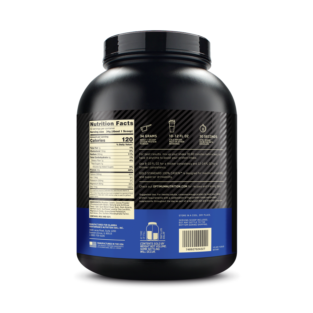 Gold Standard 100% Casein 4lbs