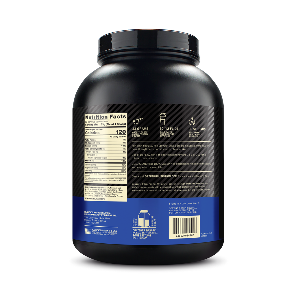 Gold Standard 100% Casein 4lbs