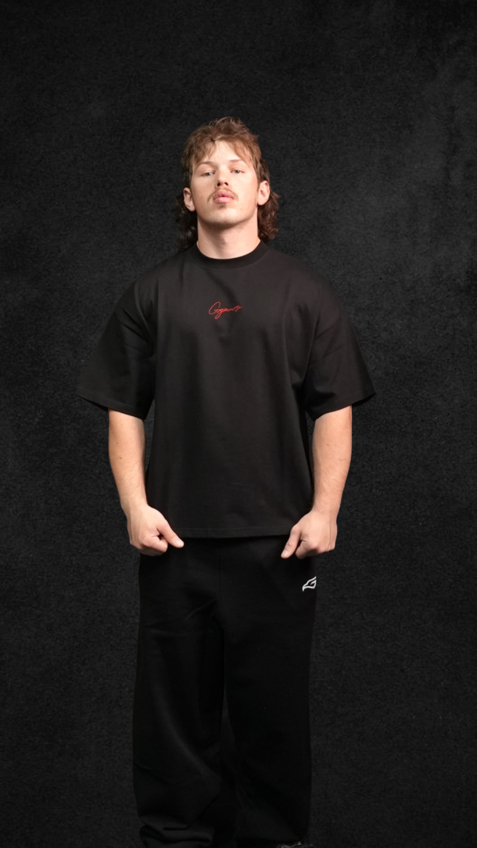 Focus Black Tee
