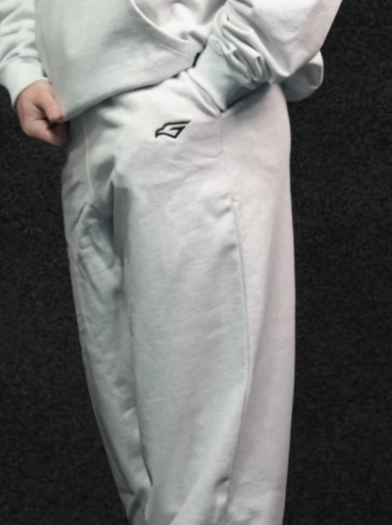 Grey Marl Sweat Pants