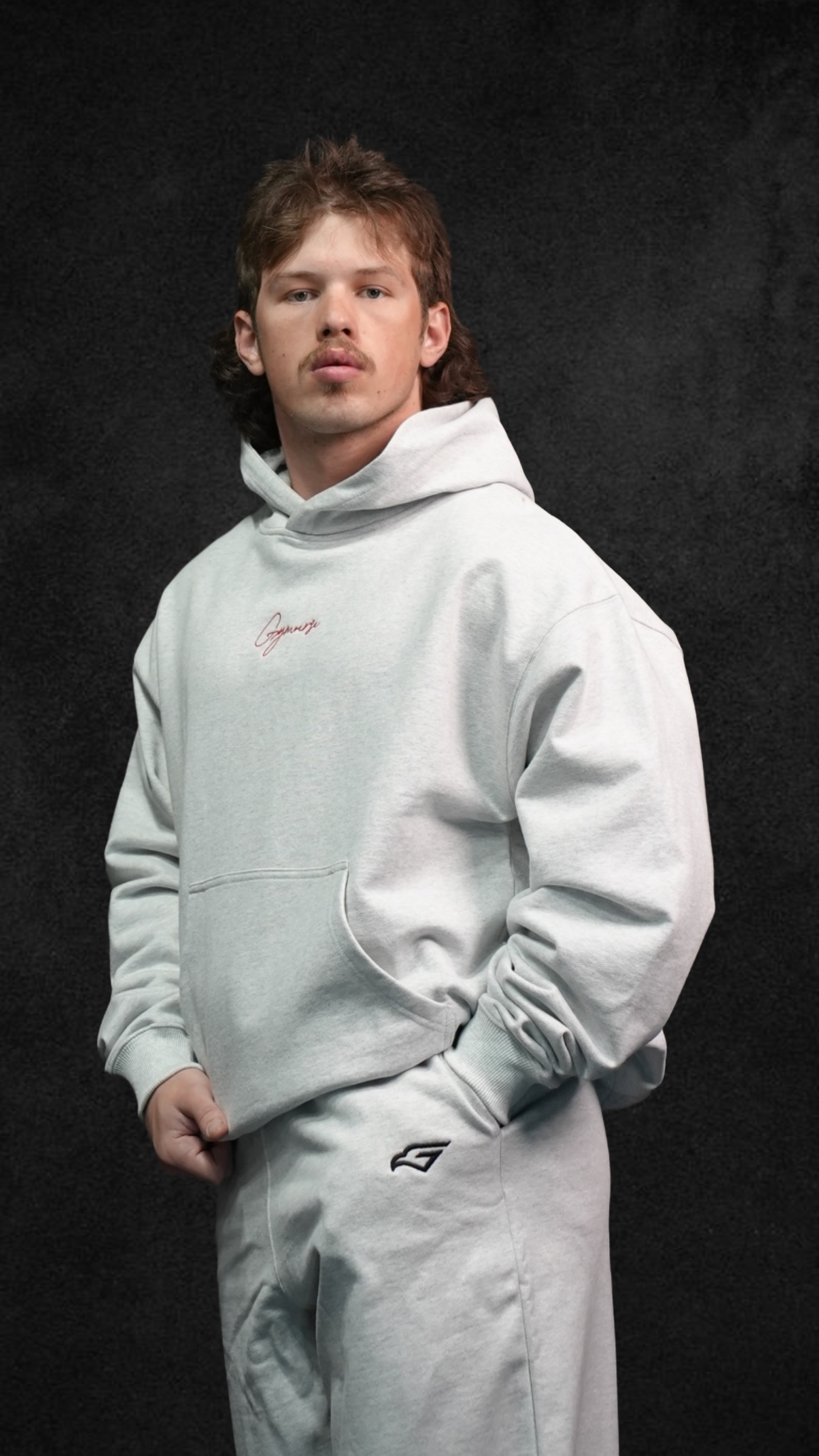 Grey Marl Sweat Pants