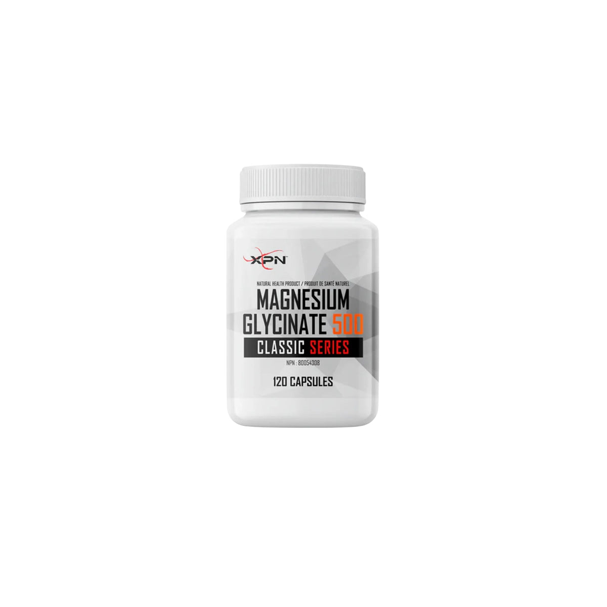 XPN MG Glycinate 500 120 Capsules