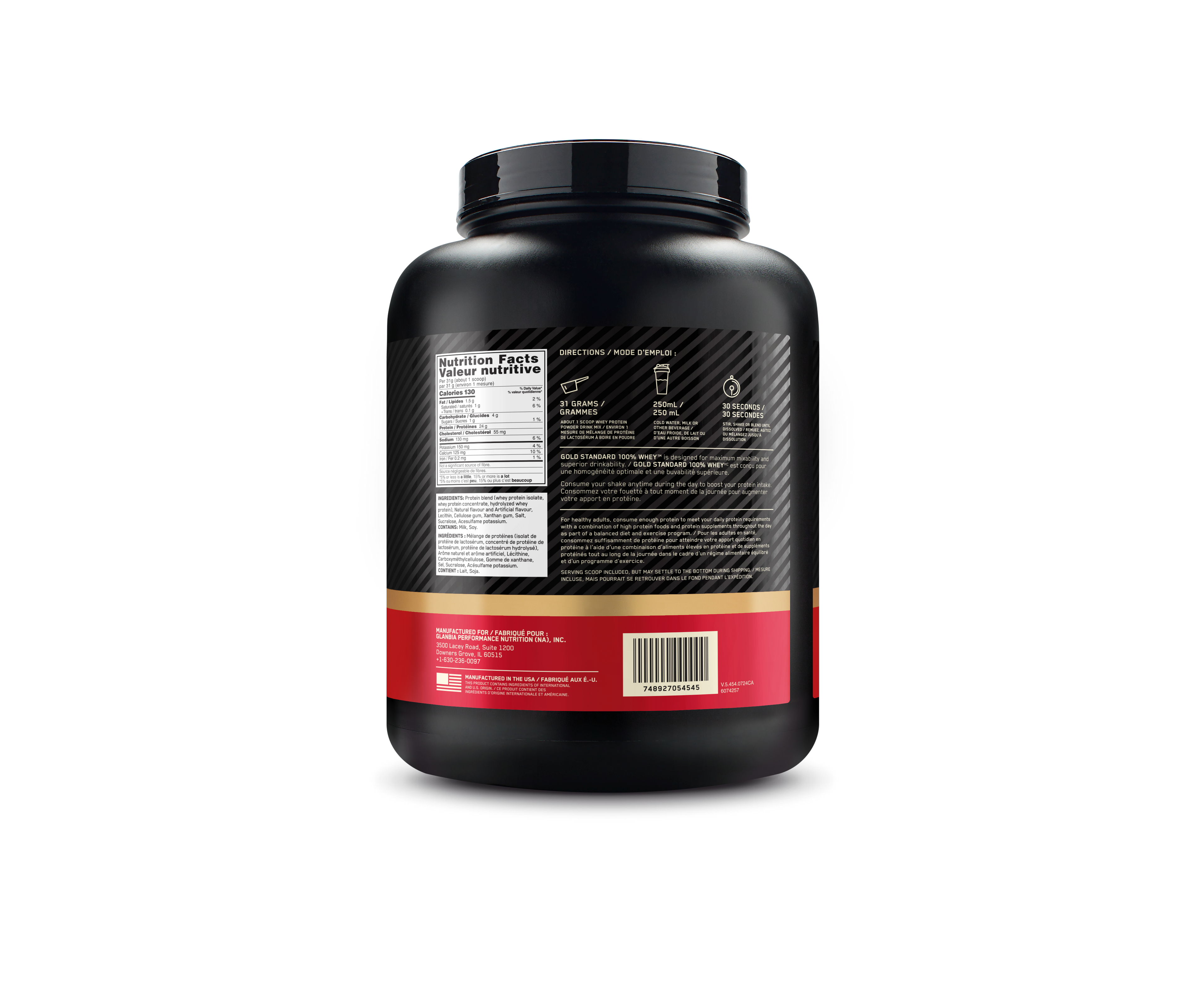 Gold Standard 100% Whey 5lbs