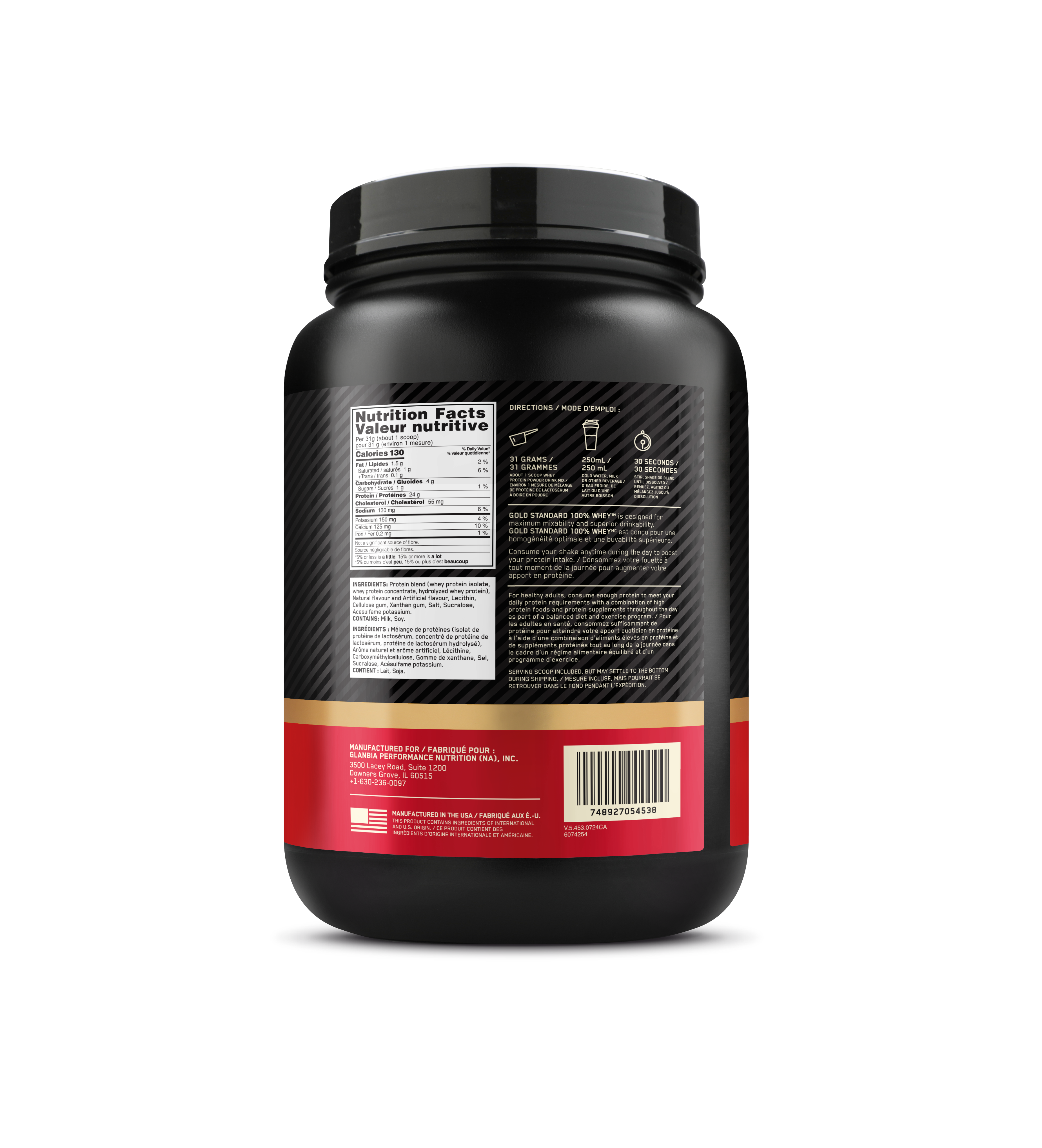 ON Gold Standard 100% Whey – 2 lbs-4