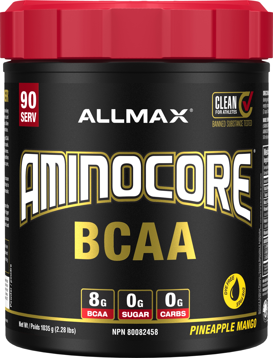 Allmax AminoCore BCAA – 1035g-2