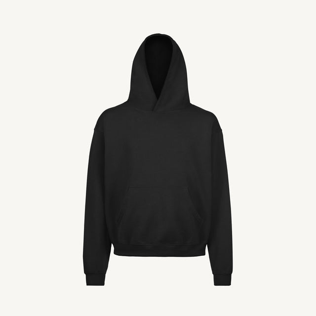 Black Oversized Hoodie-2