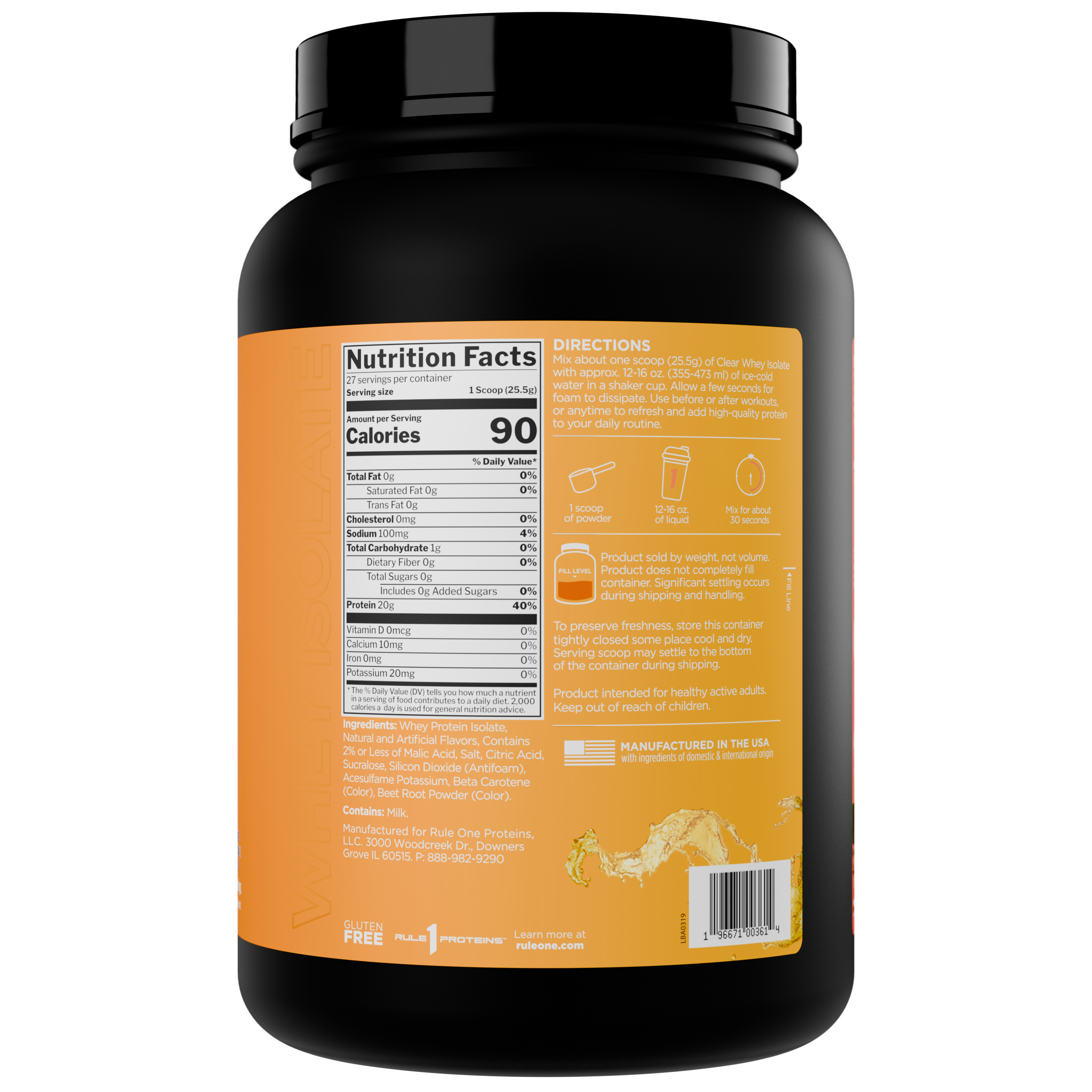 R1 Clear Isolate 1.52lb