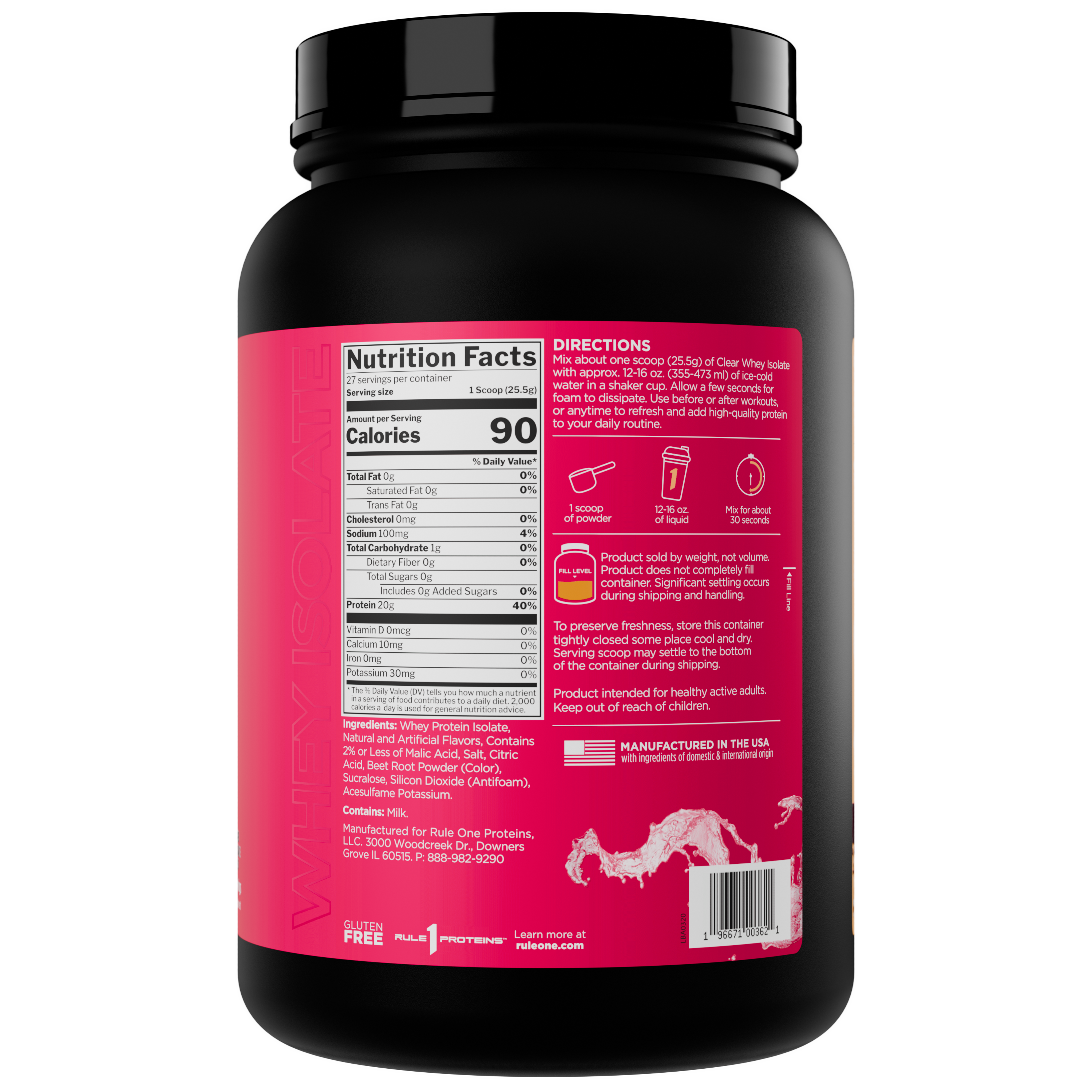R1 Clear Isolate 1.52lb