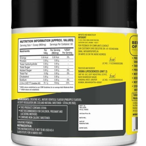 CON-CRĒT Creatine