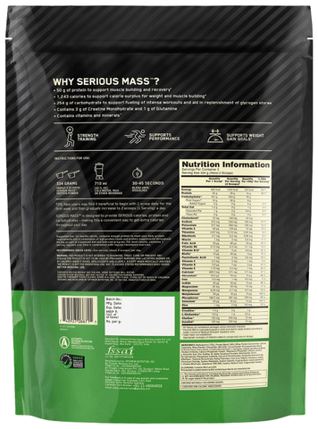 Serious Mass 12lbs Chocolate