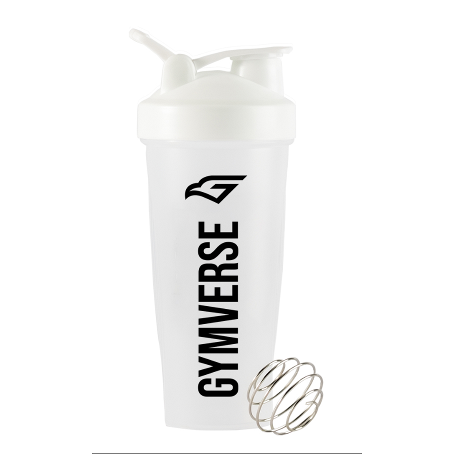 Gymverse Plastic Protein Shaker Bottle – BPA Free Gym Blender Cup
