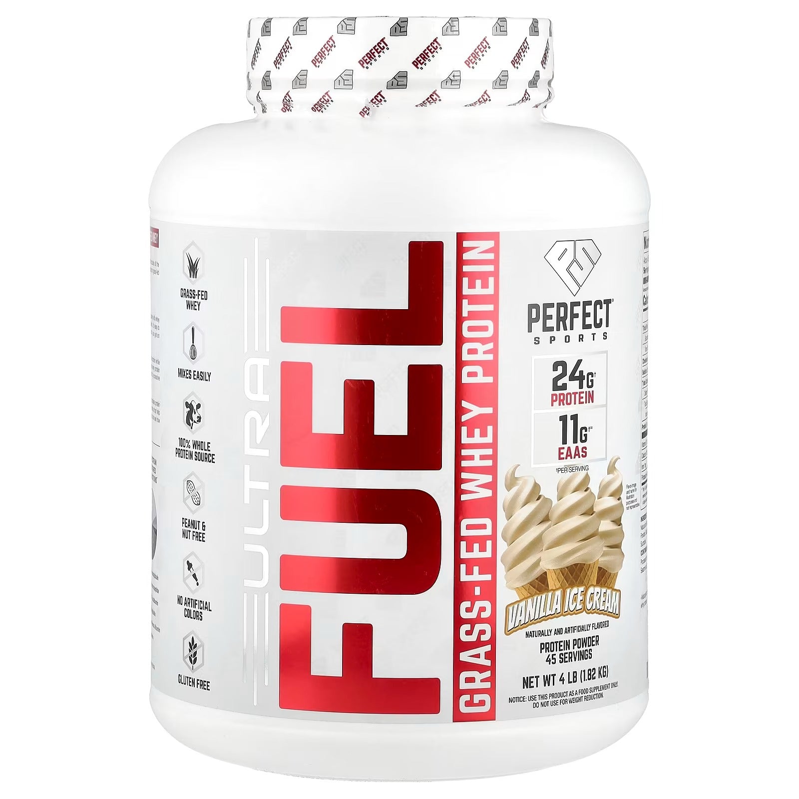 PS FUEL - Grass-Fed Whey Protein 4lbs