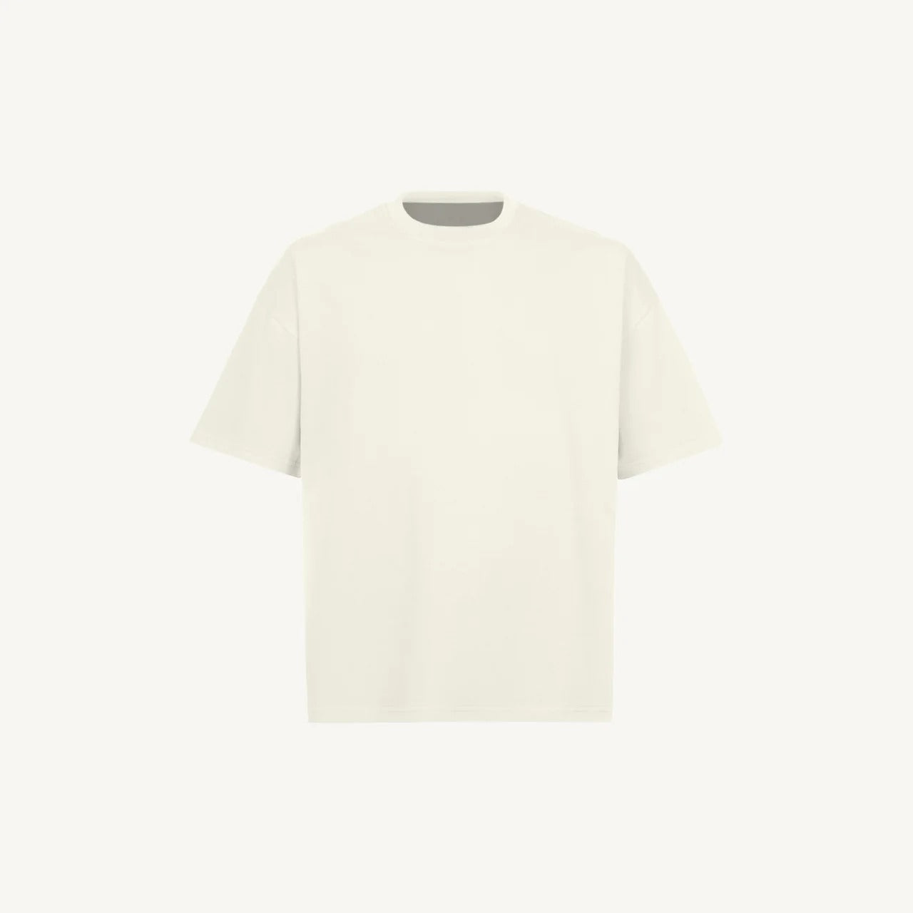 Kaaylo Vintage White Boxy Tee