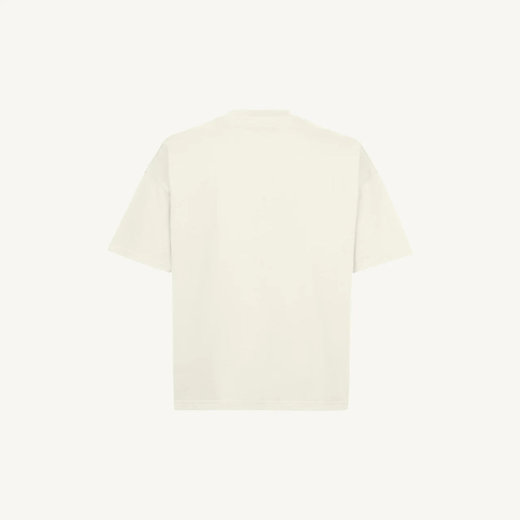 Kaaylo Vintage White Boxy Tee