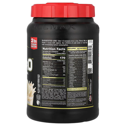 Allmax HexaPro 2lb French Vanilla