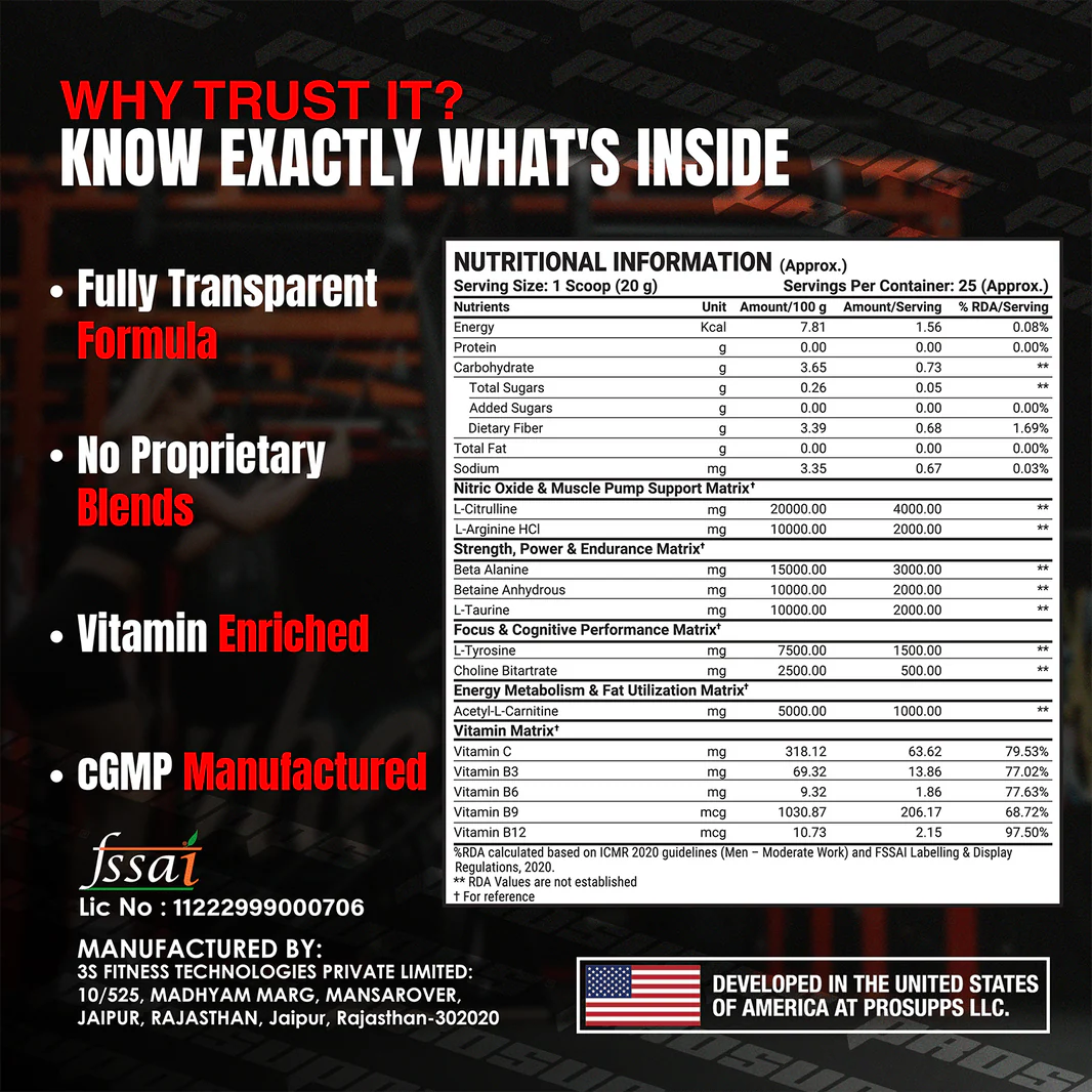 ProSupps Hyde Nightmare - Blood Berry
