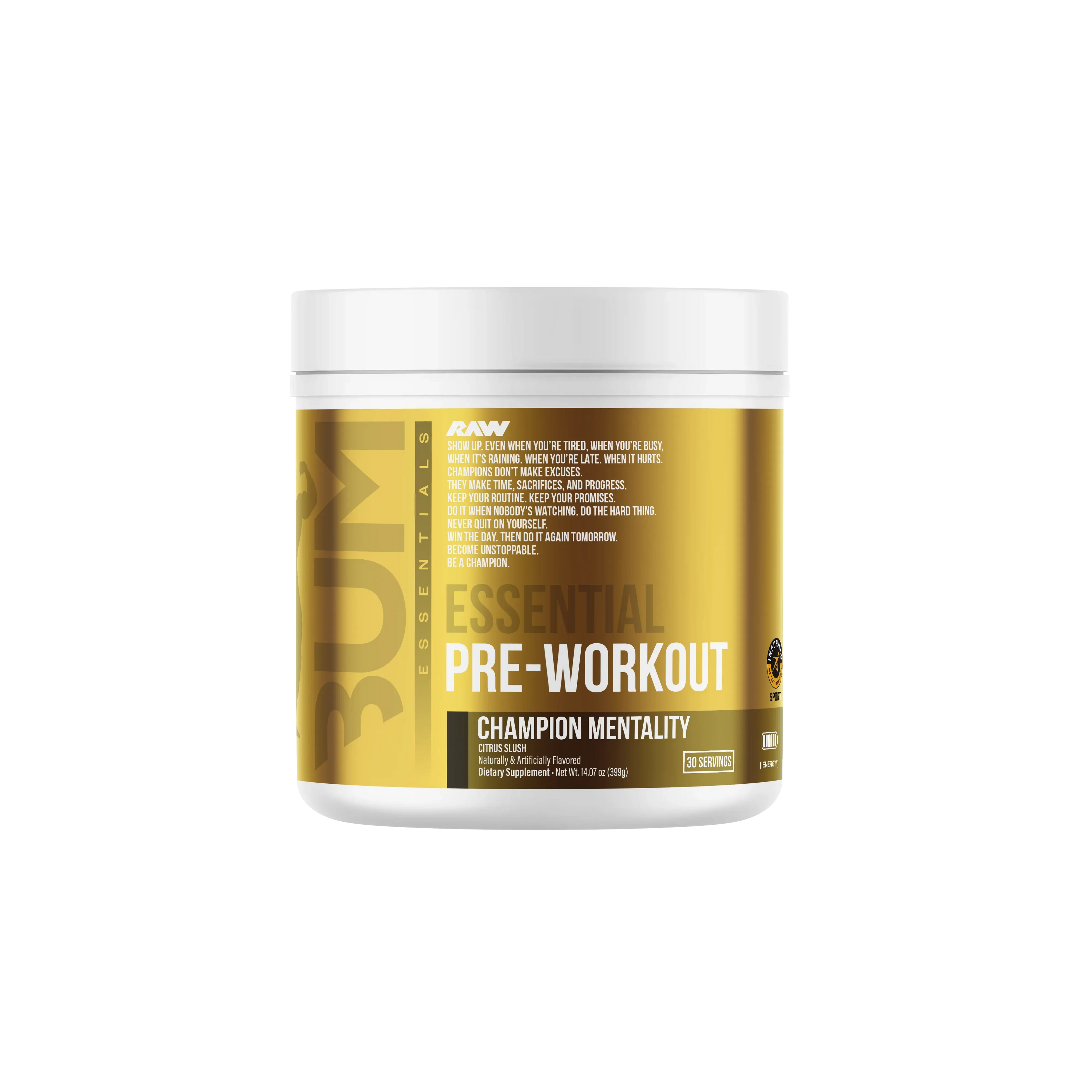 CBUM Essential Pre-Workout - Champions Mentality