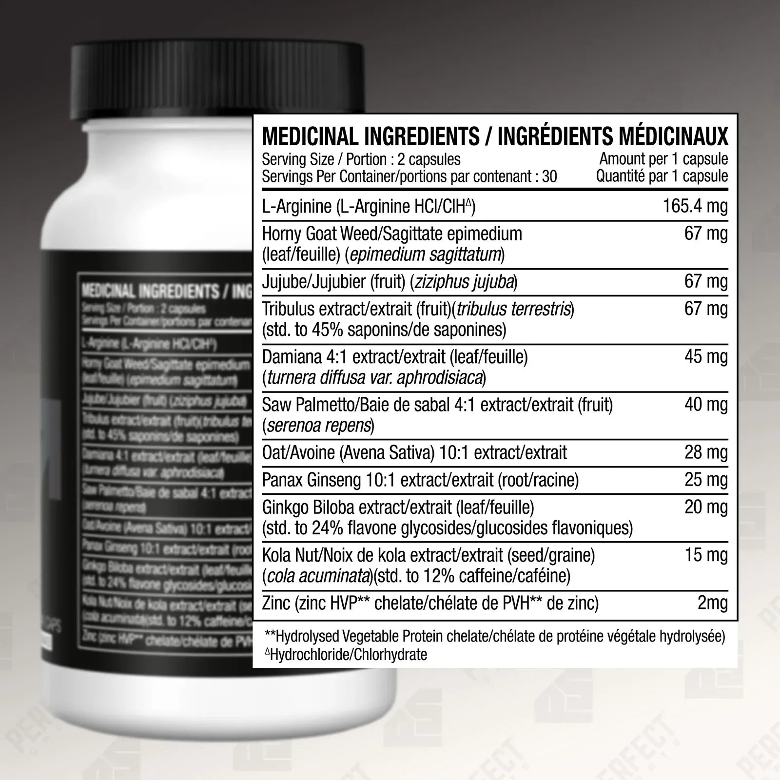 Perfect Sports Drive - Male Performance Enhancer, 60 Caps
