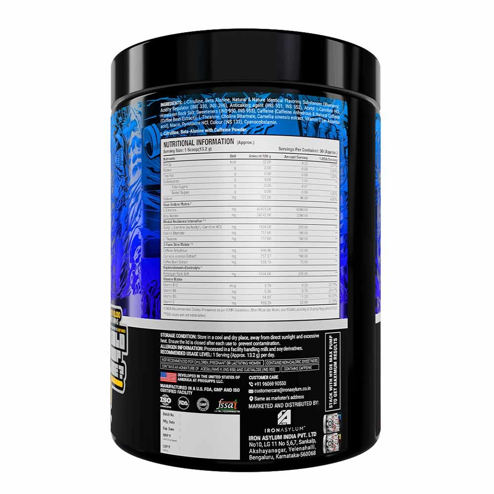 ProSupps Hyde Nightmare - Black N' Blueberry