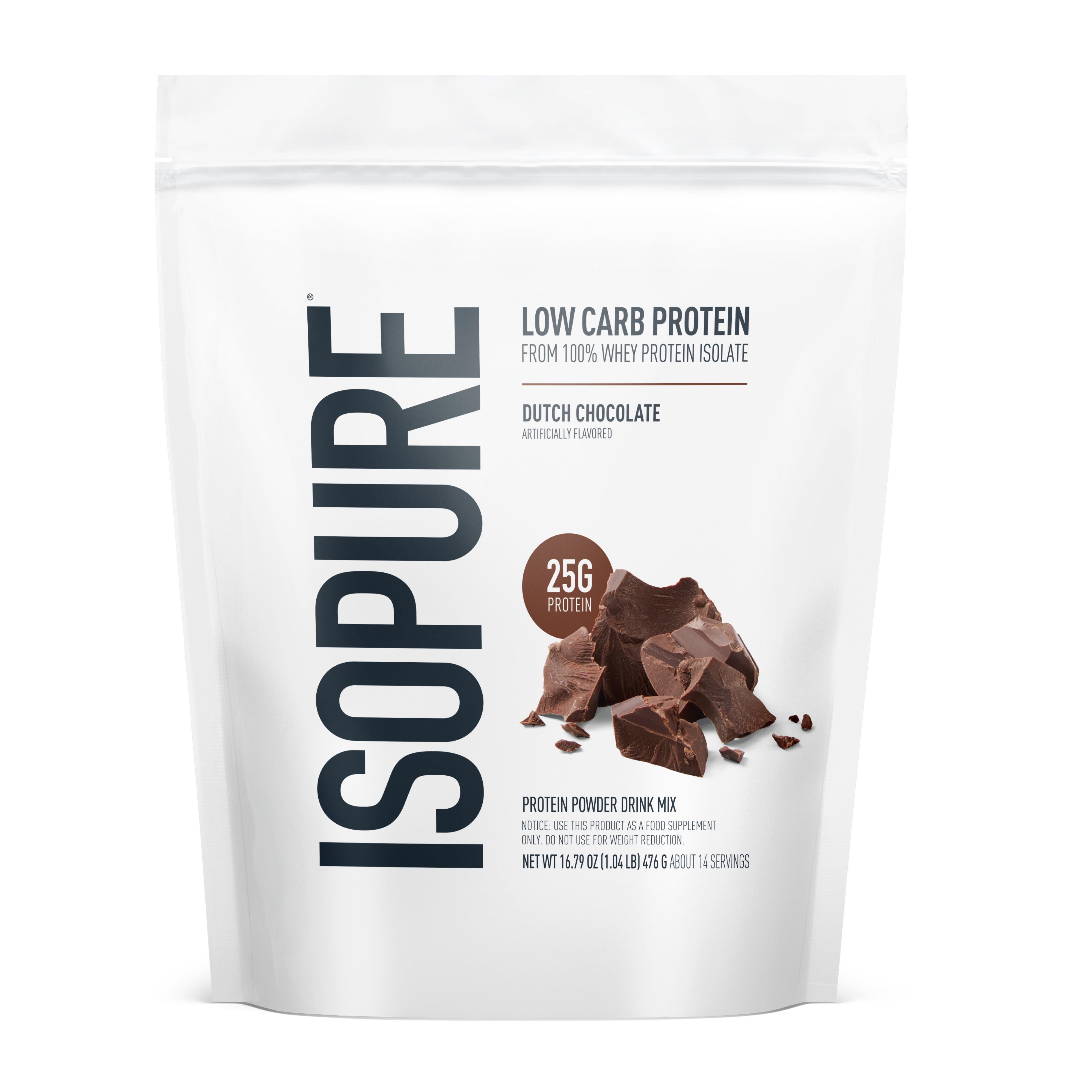 IsoPure Low Carb Whey Protein – 1 lb