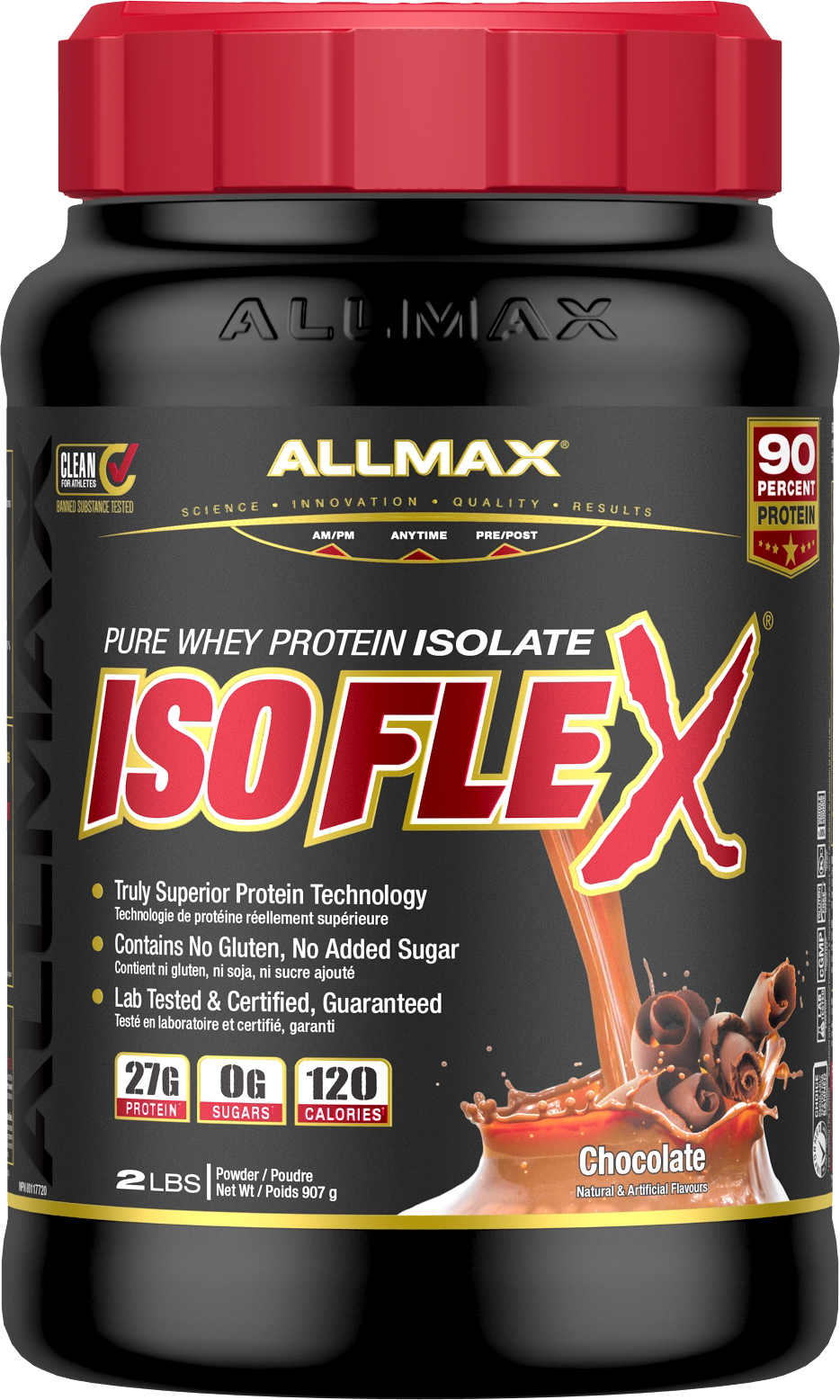 Allmax Isoflex: 100% Whey Protein Isolate-4