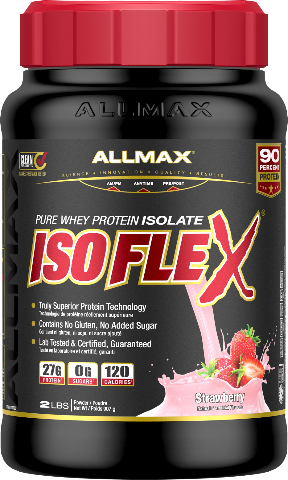 Allmax Isoflex: 100% Whey Protein Isolate-3