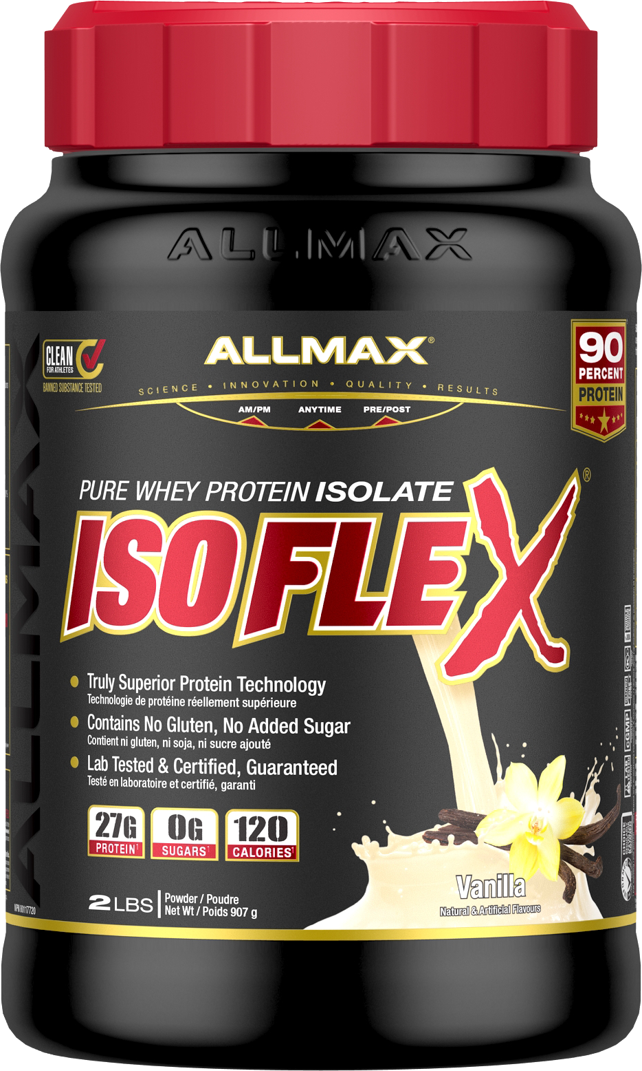 Allmax Isoflex: 100% Whey Protein Isolate-2