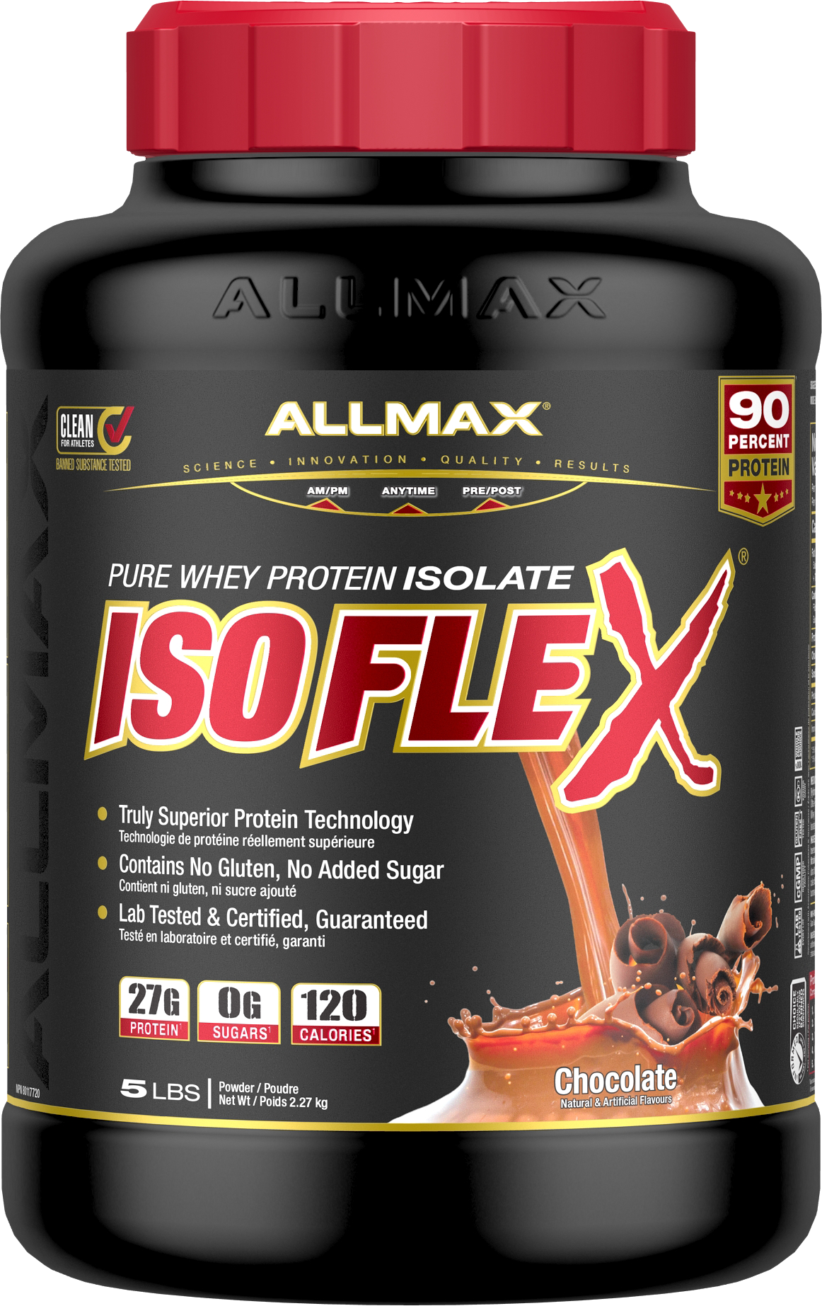 ALLMAX Isoflex Whey Protein Isolate – 5 lb-3