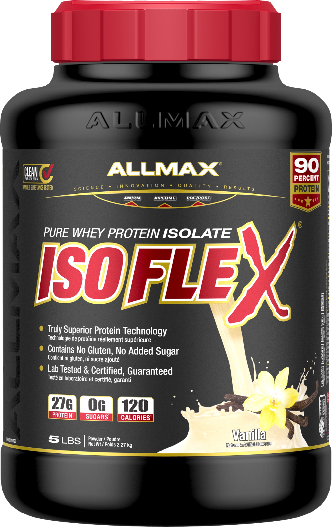 ALLMAX Isoflex Whey Protein Isolate – 5 lb-2