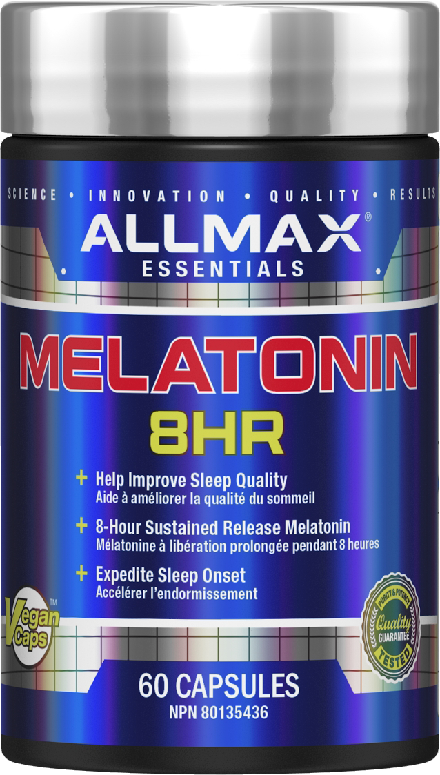 Allmax Melatonin 8HR – 60 Capsules