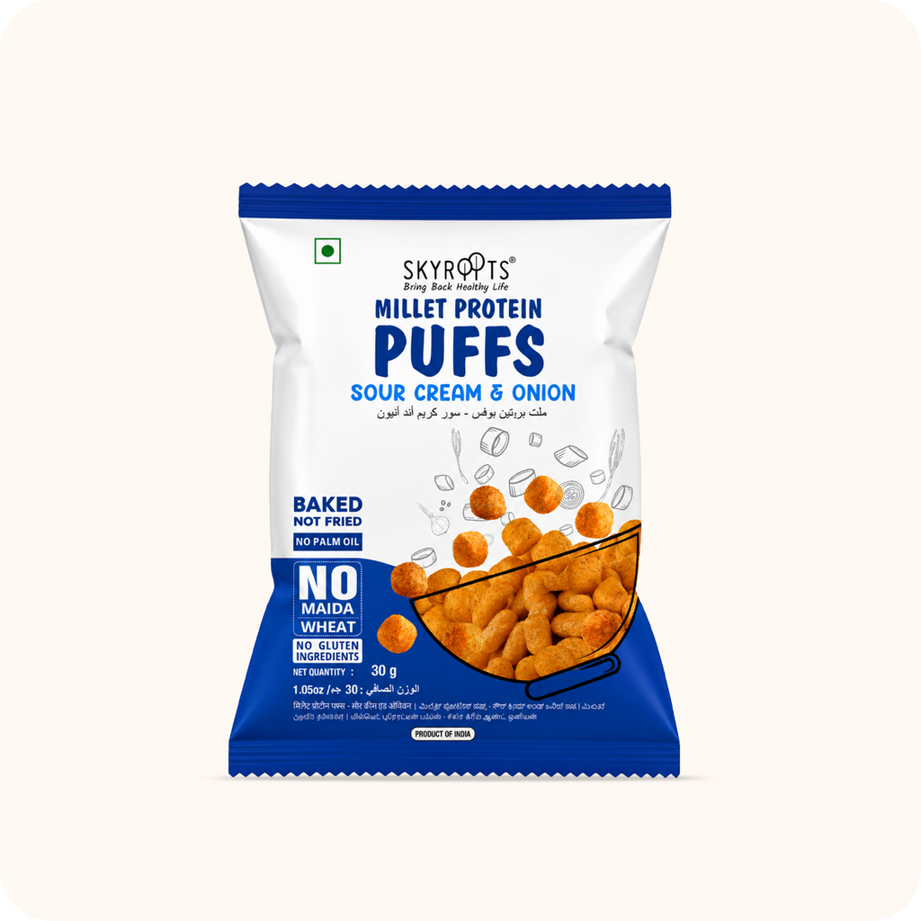 Gluten Free Protein Puffs : Sourcream