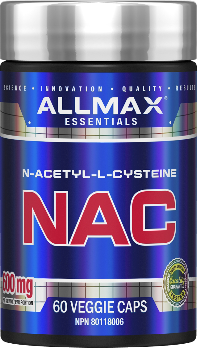 Allmax NAC 600 mg – 60 Capsules
