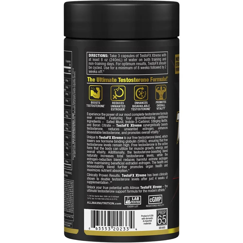 Allmax TestoFX Xtreme 90ct
