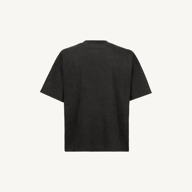 Vintage Black Oversized Tee