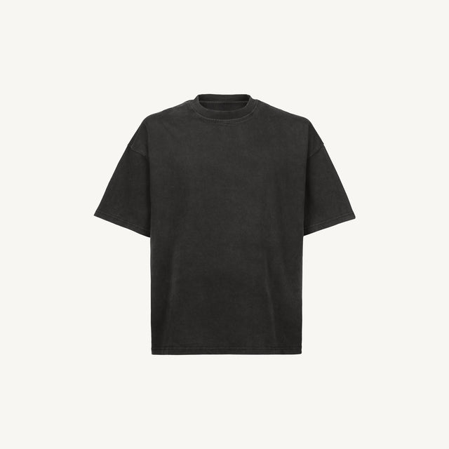Vintage Black Oversized Tee