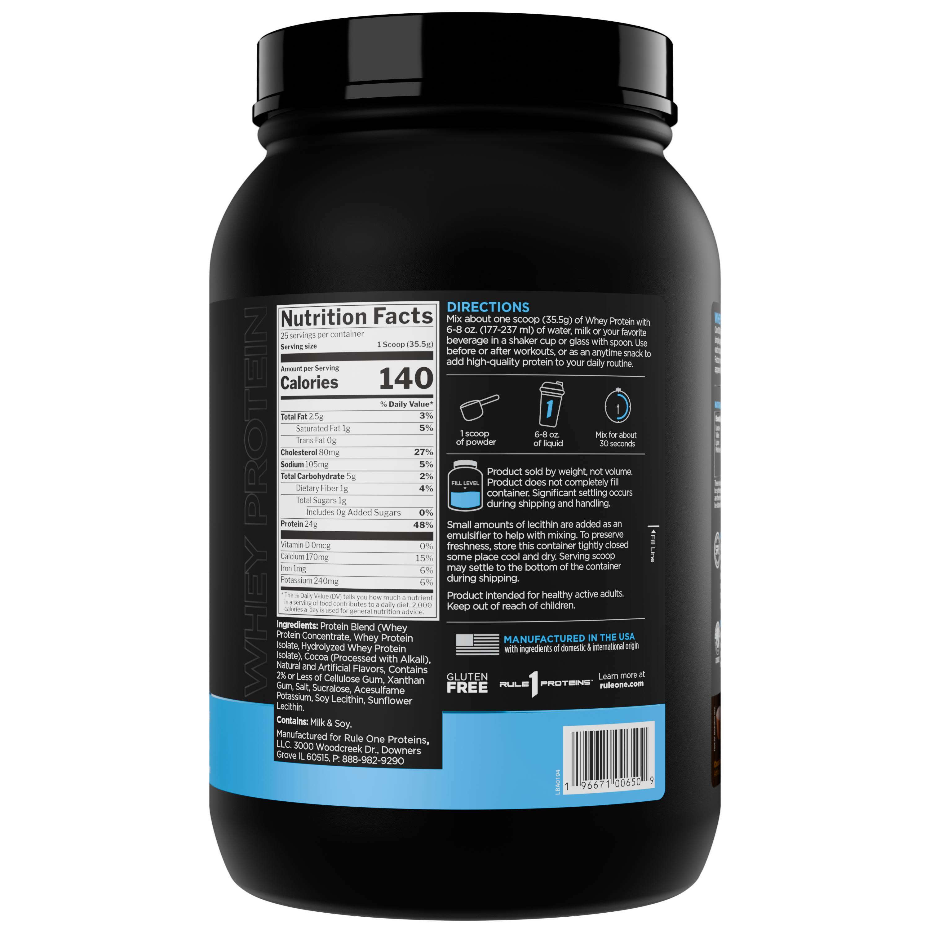 R1 Whey Blend 2lb-6