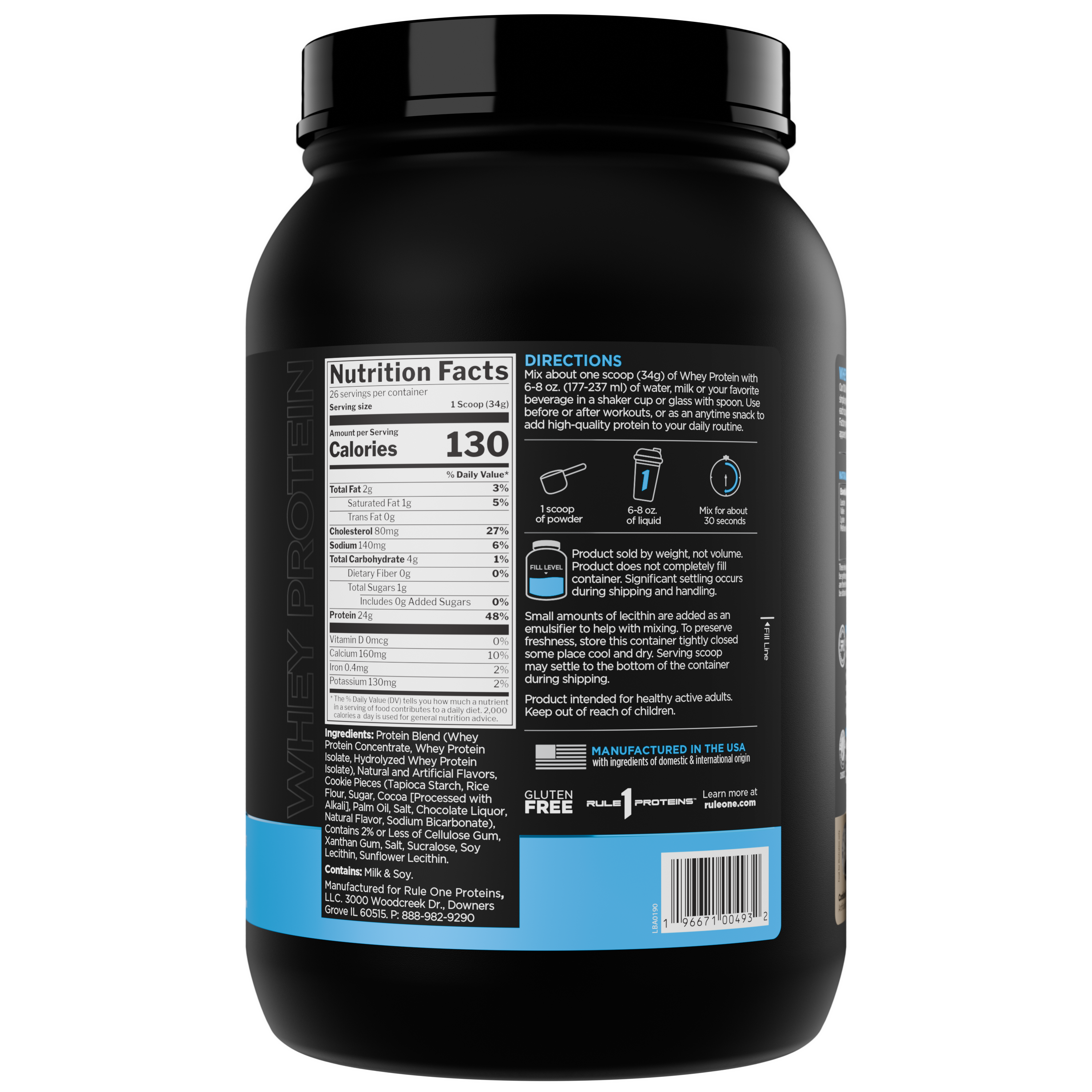 R1 Whey Blend 2lb-3